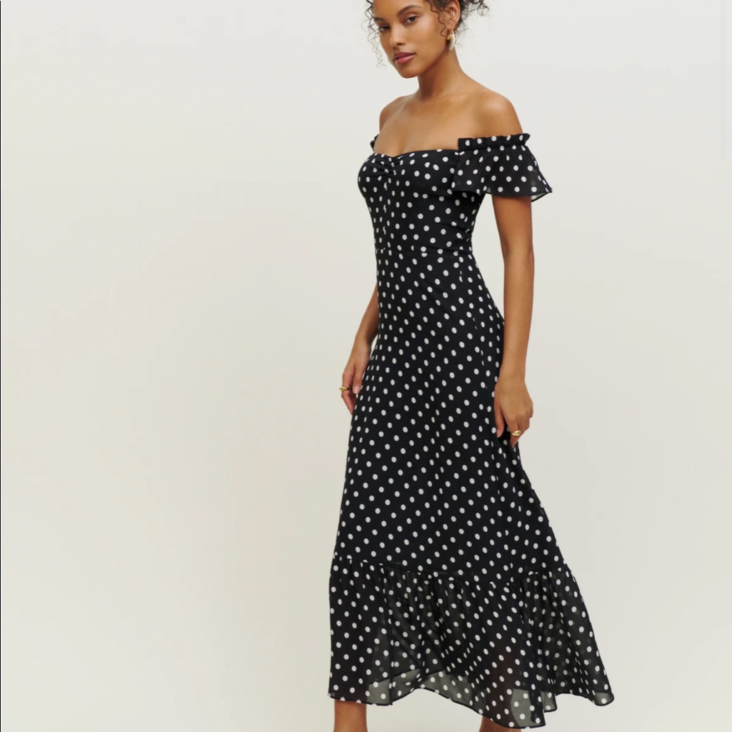 Reformation Butterfly Dress In Bettie *New*